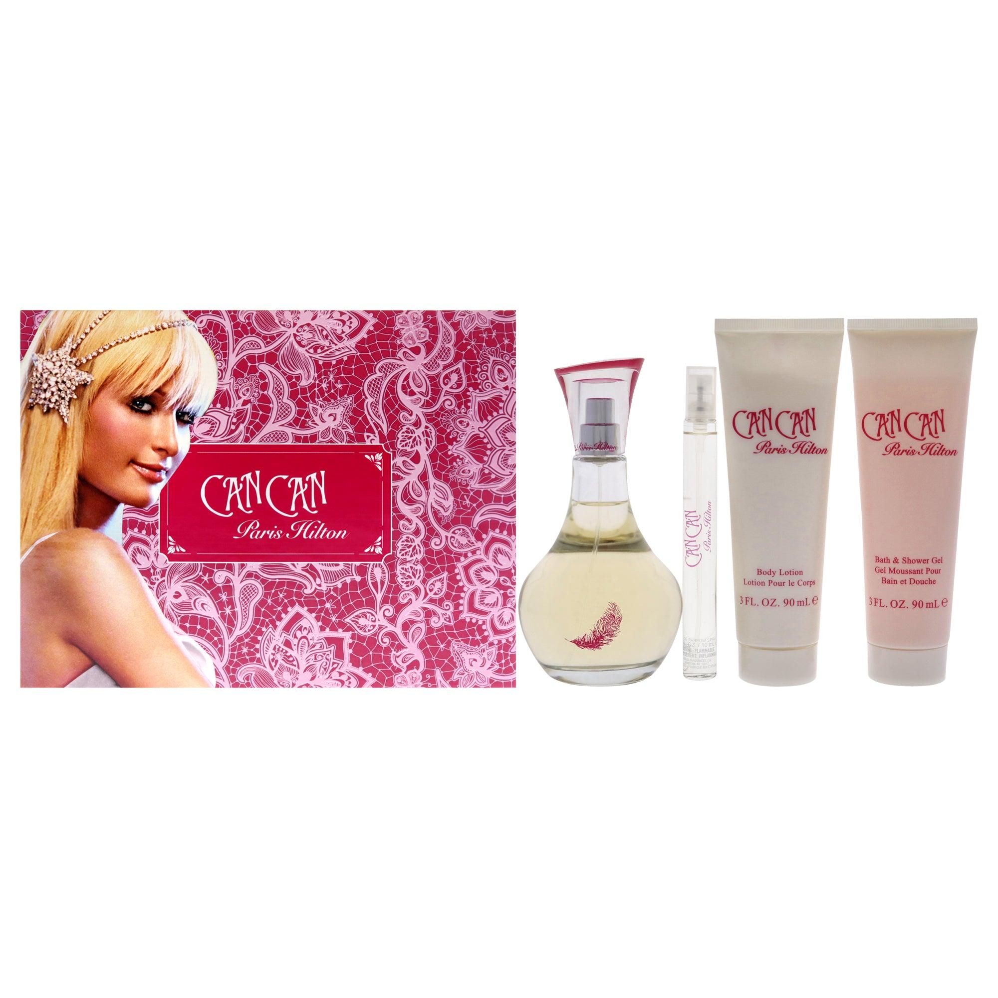 Paris Hilton Can Can 4 Pc Gift Set The fragrance mart