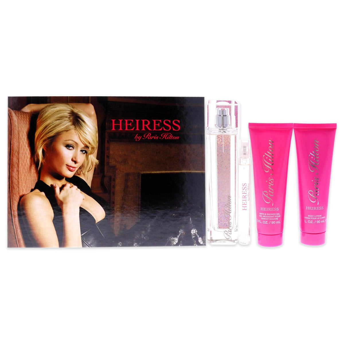 Paris Hilton Heiress 4 Pc Gift Set The fragrance mart