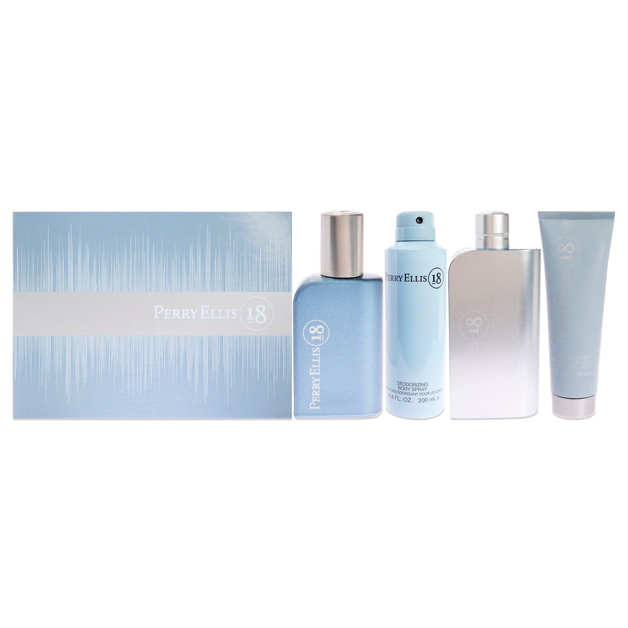 Perry Ellis 18 4 Pc Gift Set The fragrance mart