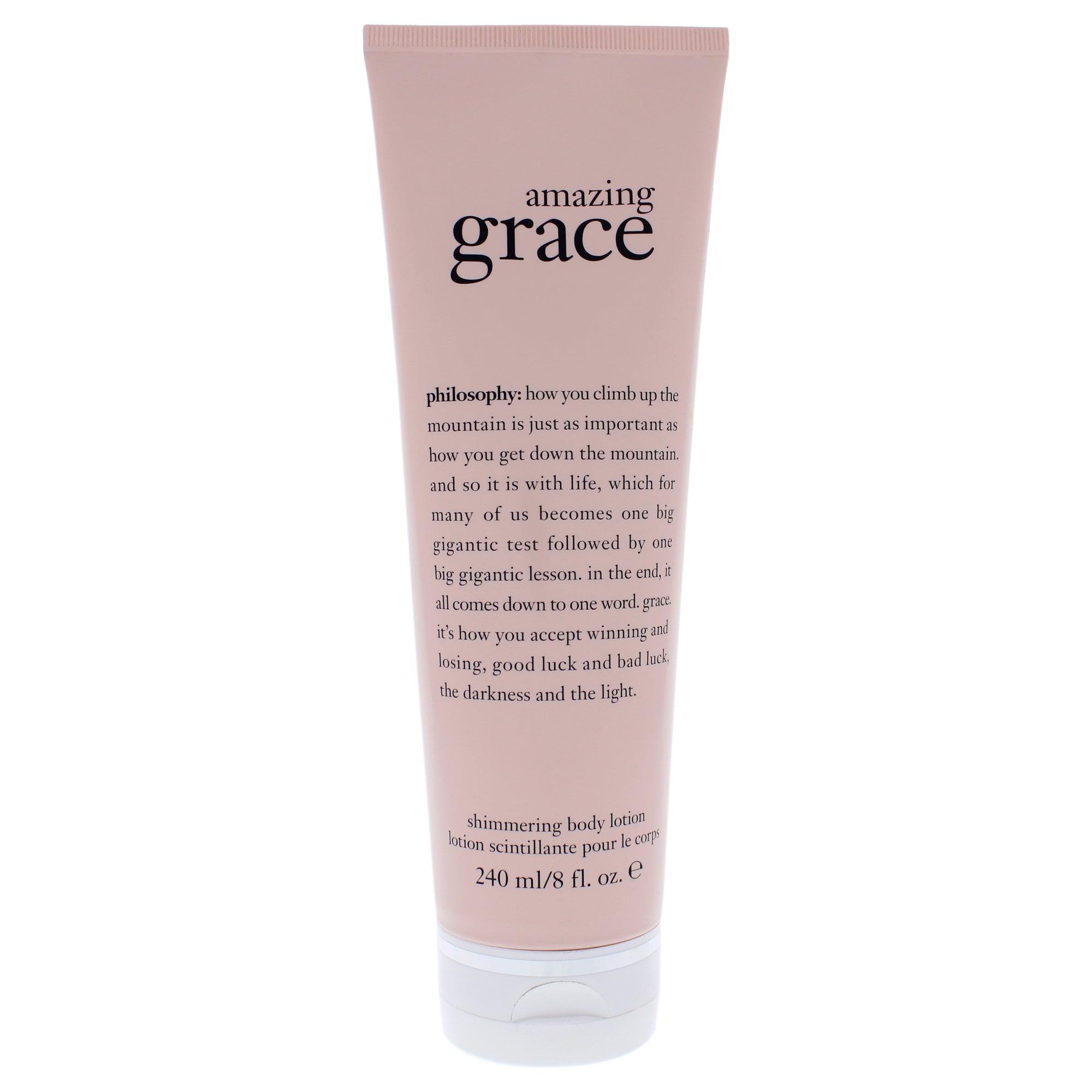 Philosophy Amazing Grace Shimmering Body Lotion  The fragrance mart