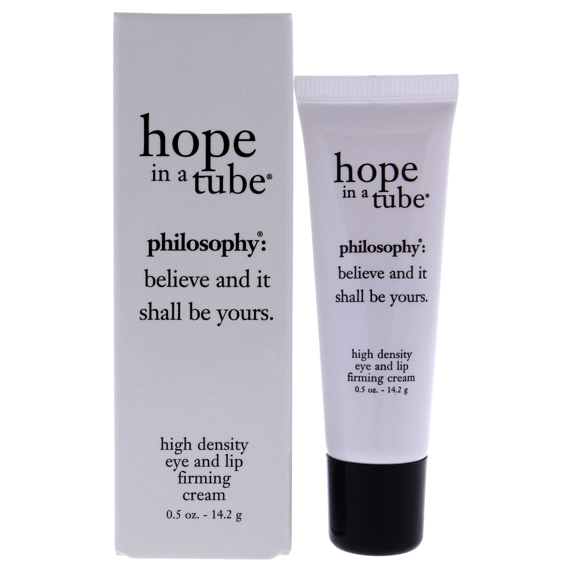 Philosophy Hope In a Tube High-Density Eye and Lip Firming Cream  The fragrance mart