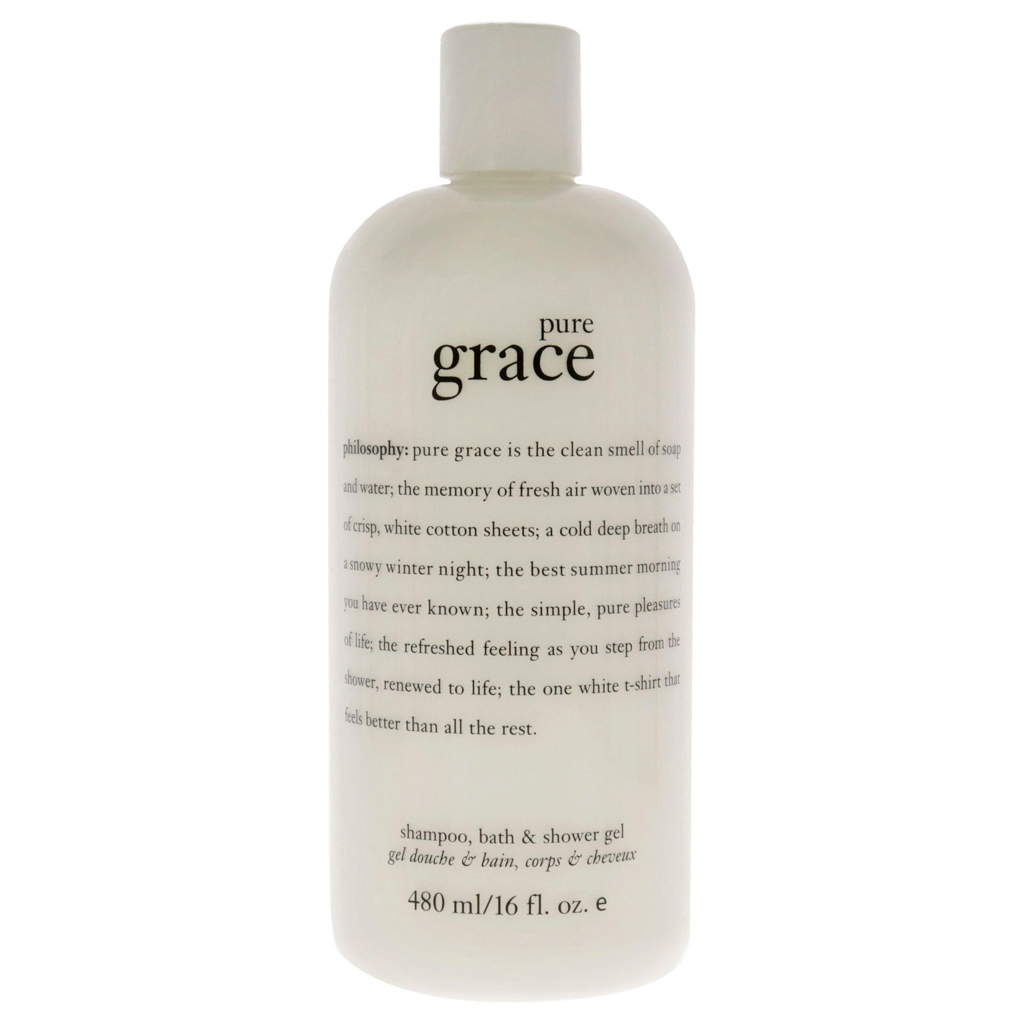 Philosophy Pure Grace Shampoo, Bath Shower Gel  The fragrance mart