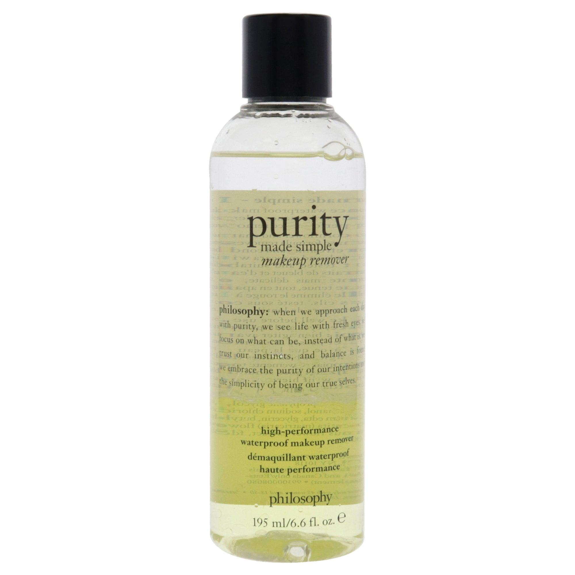 Philosophy Purity Made Simple Makeup Remover High-Performance Waterproof  The fragrance mart