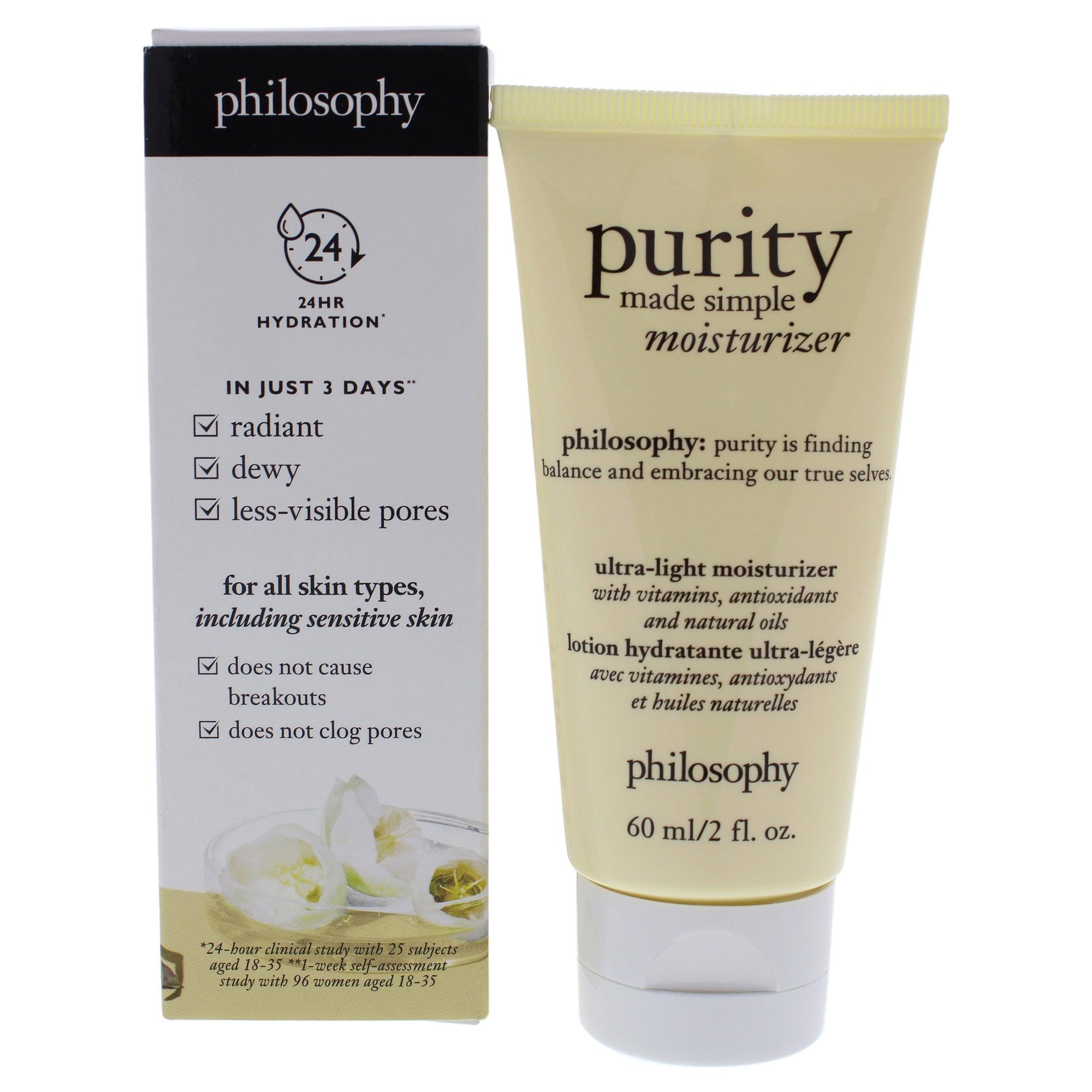 Philosophy Purity Made Simple Moisturizer  The fragrance mart