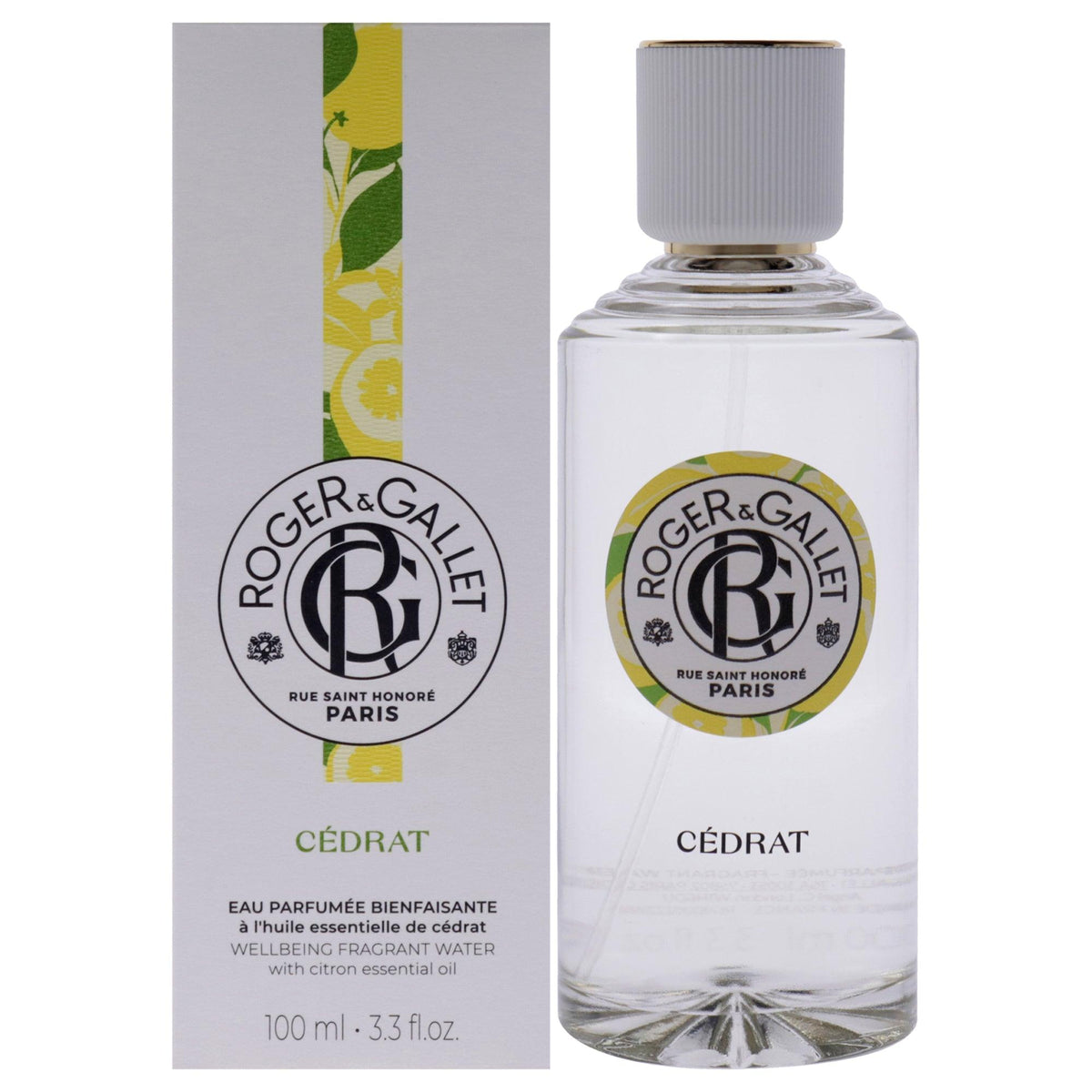 Roger & Gallet Wellbeing Fragrant Water - Citron  The fragrance mart