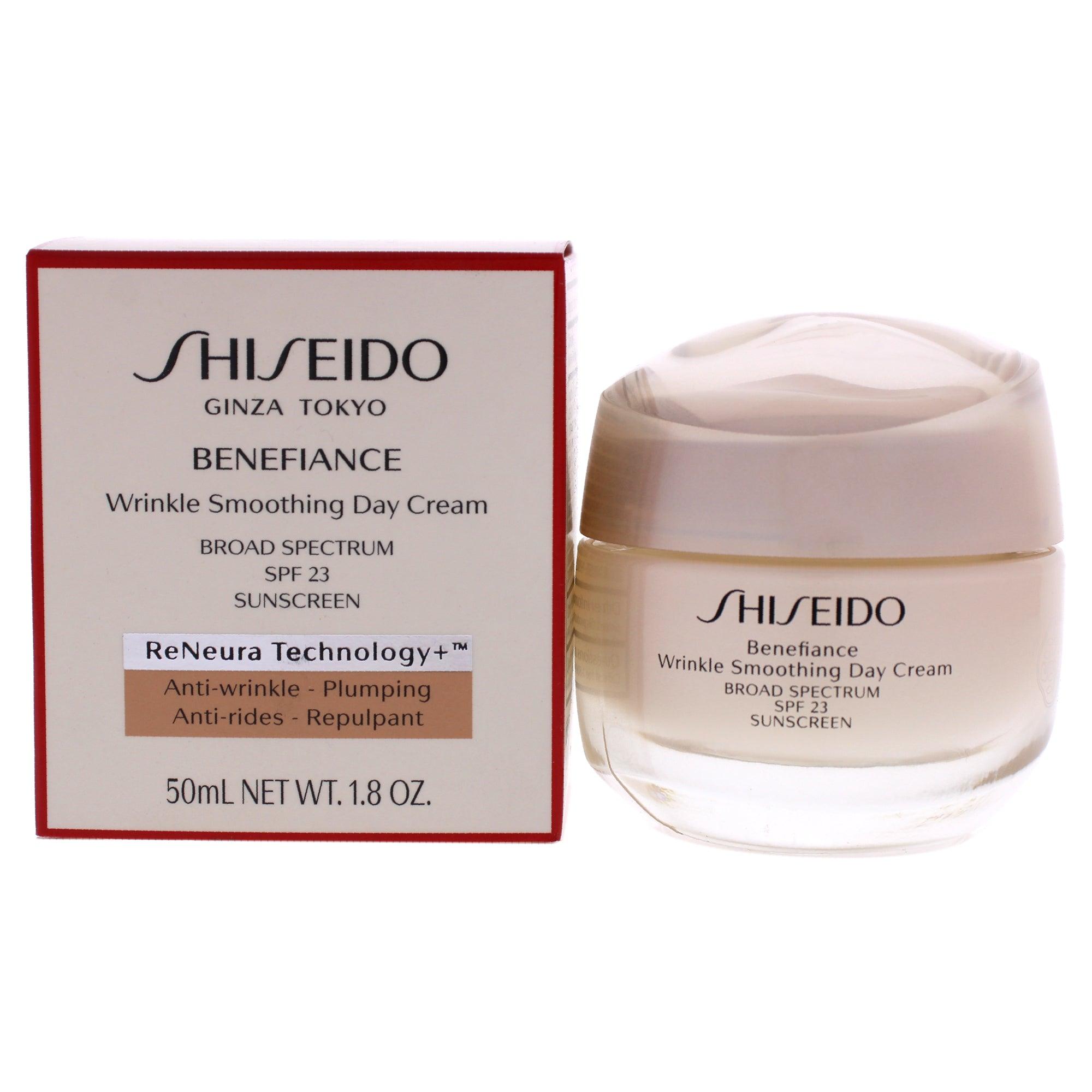 Shiseido Benefiance Wrinkle Smoothing Day Cream SPF 23  The fragrance mart