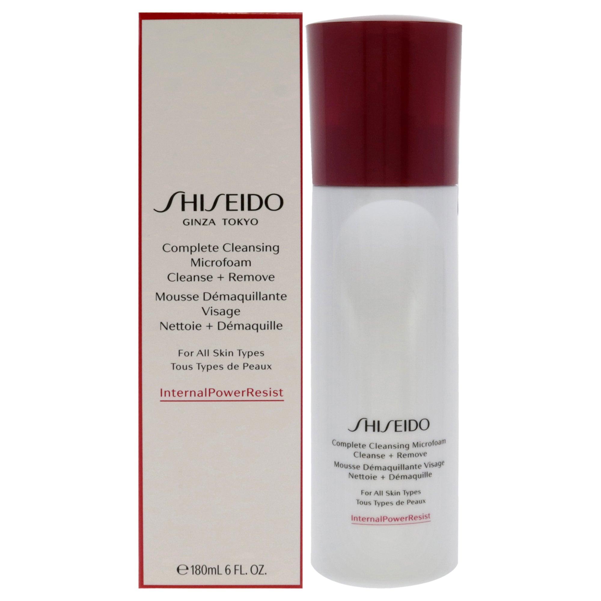 Shiseido Complete Cleansing Microfoam  The fragrance mart