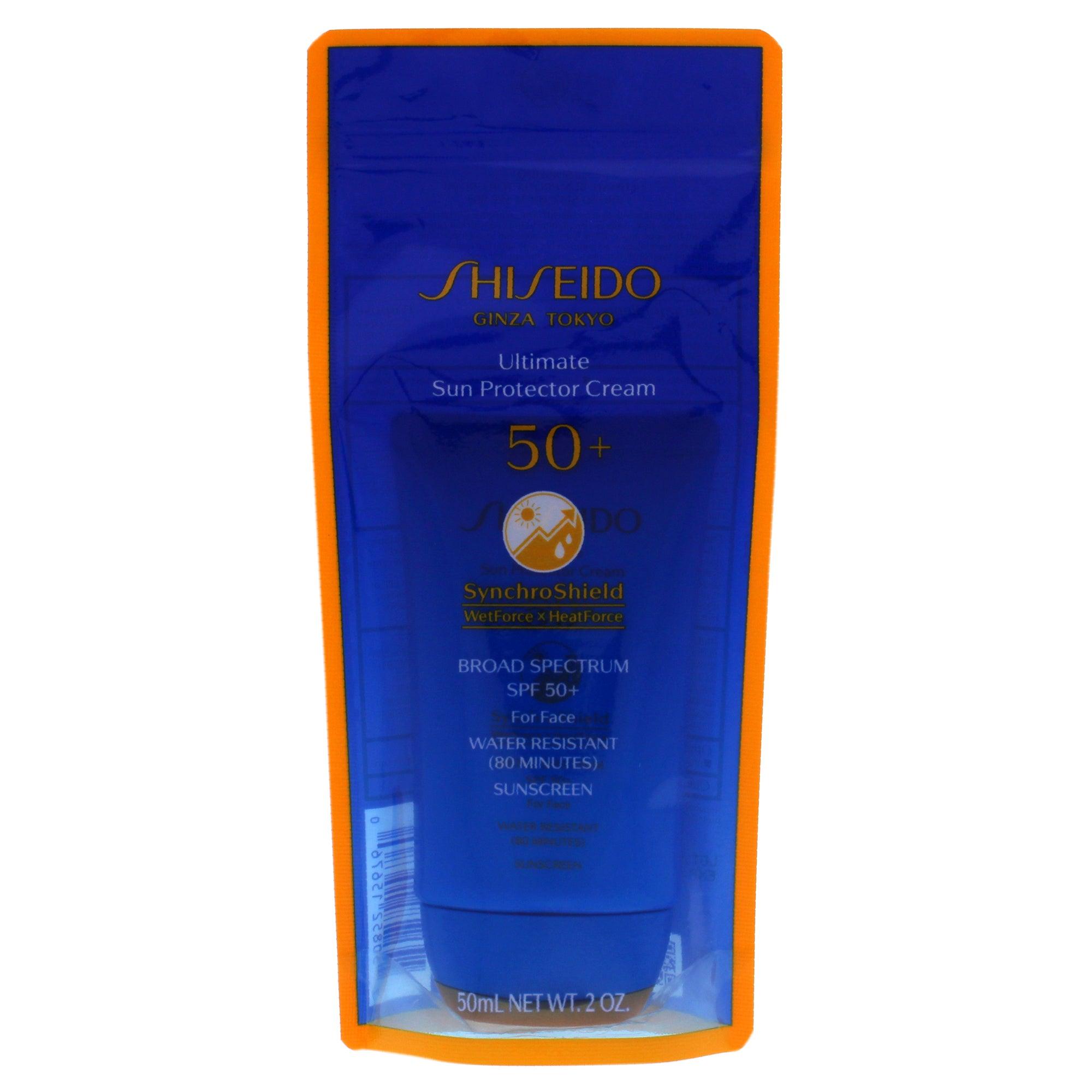 Shiseido Ultimate Sun Protector Cream SPF 50  The fragrance mart