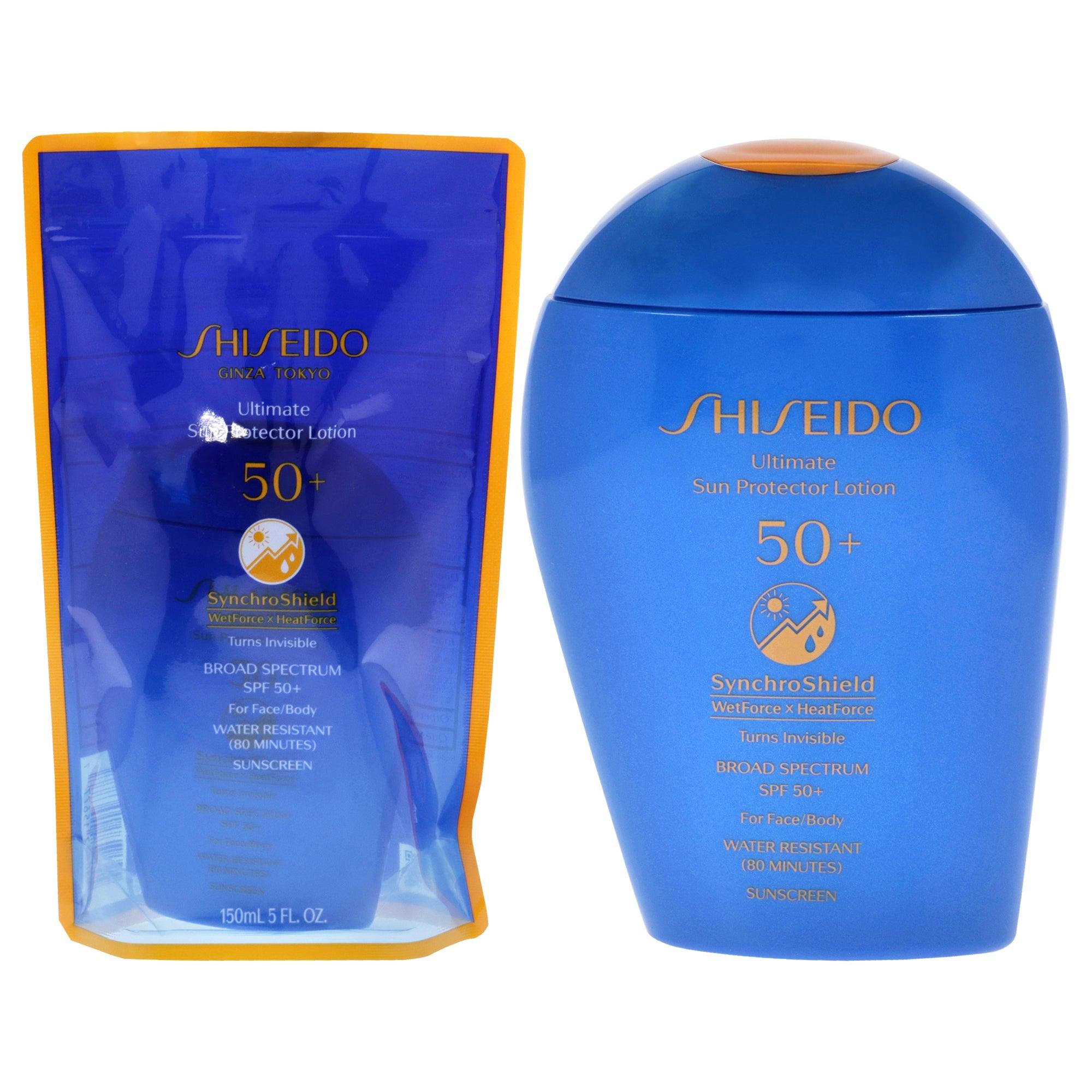 Shiseido Ultimate Sun Protector Lotion SPF 50  The fragrance mart