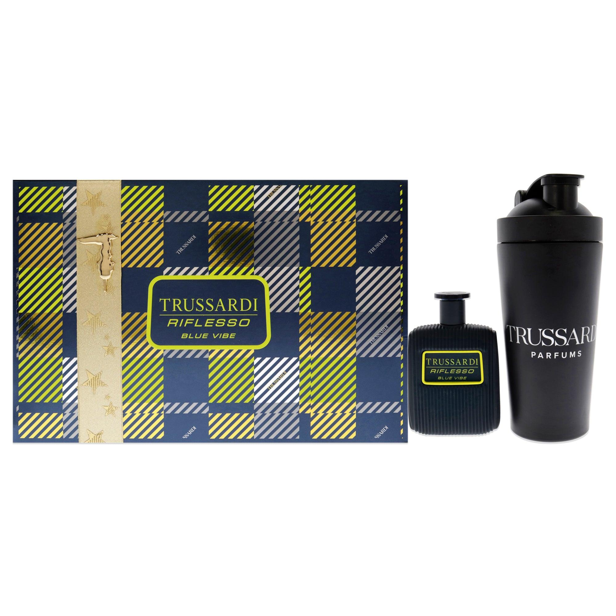 Trussardi Riflesso Blue Vibe 2 Pc Gift Set The fragrance mart