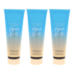 Victorias Secret Aqua Kiss Fragrance Lotion - Pack of 3  The fragrance mart