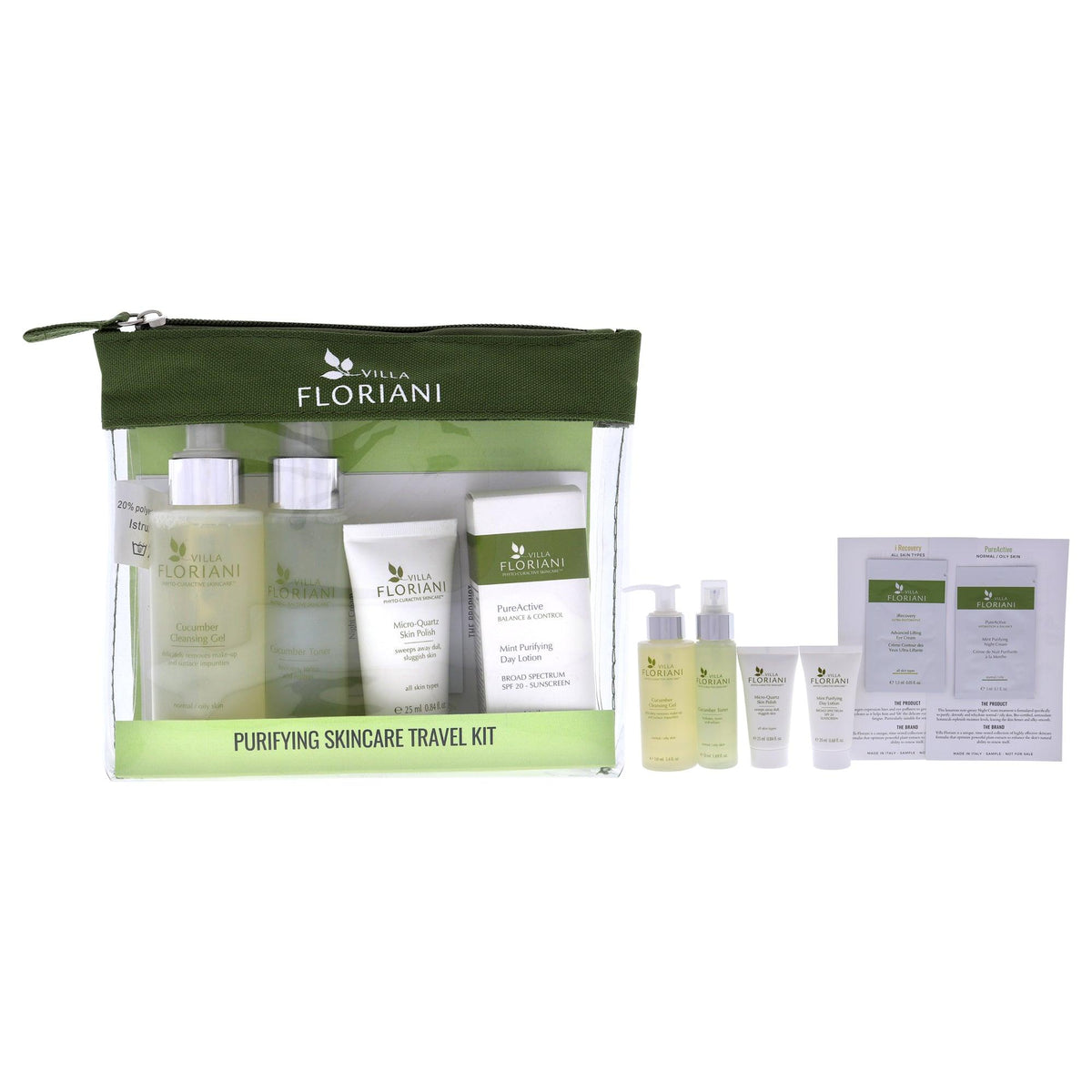 Villa Floriani Purifying Skincare Travel Kit  The fragrance mart